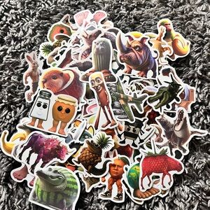 Italian Brainrot Colorful stickers 120+